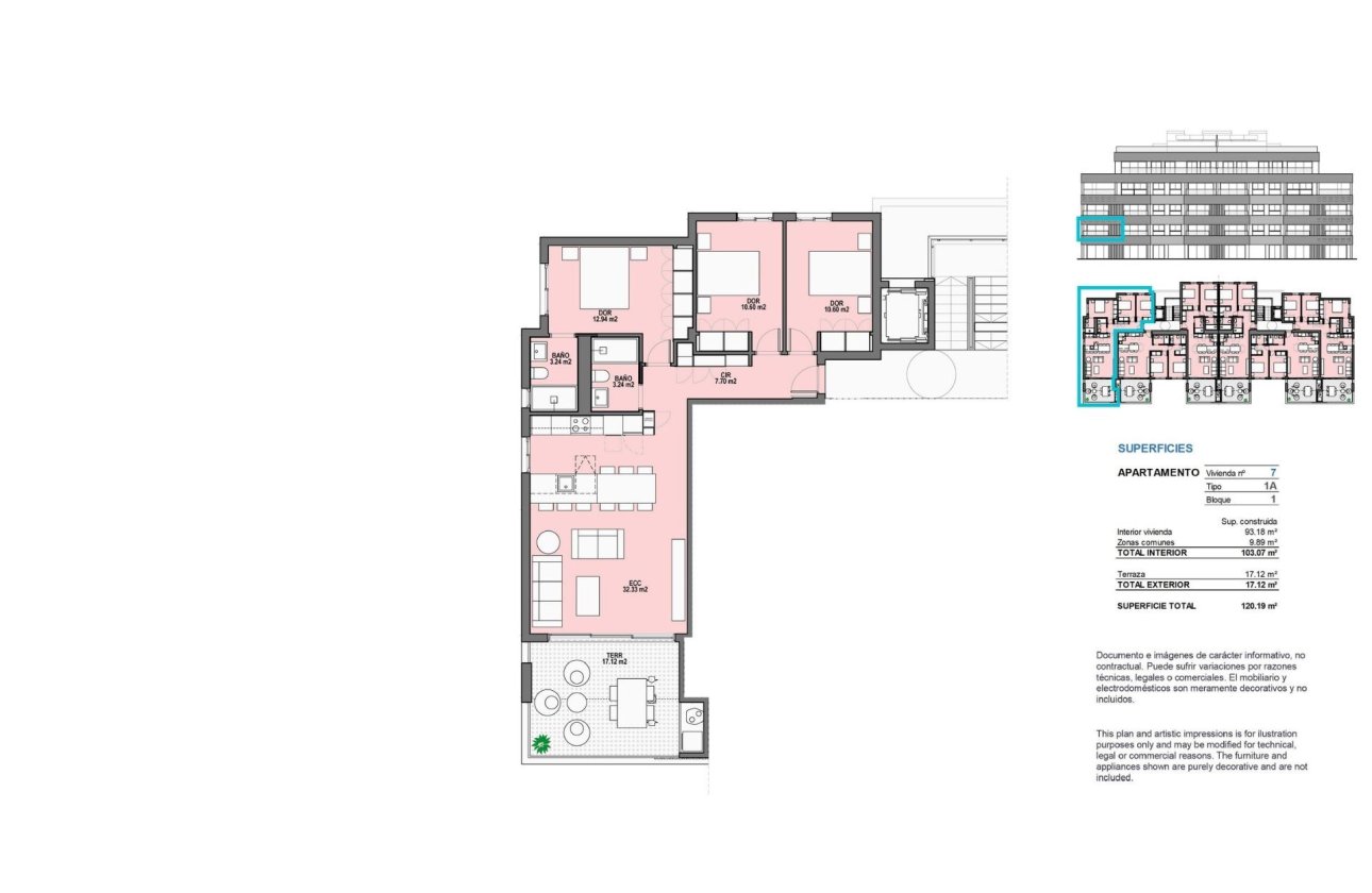 New Build - Apartment -
Torre Pacheco - Santa Rosalia Lake And Life Resort