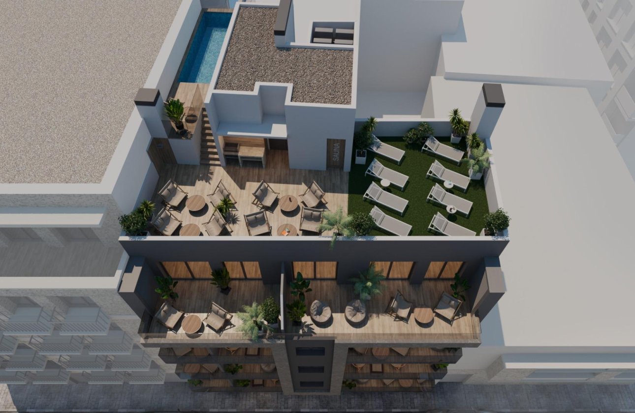 New Build - Apartment -
Torrevieja - Centro
