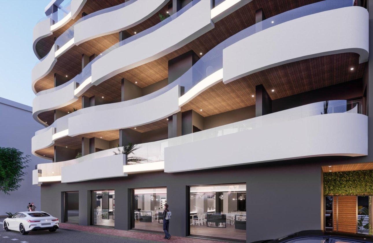 New Build - Apartment -
Torrevieja - Habaneras