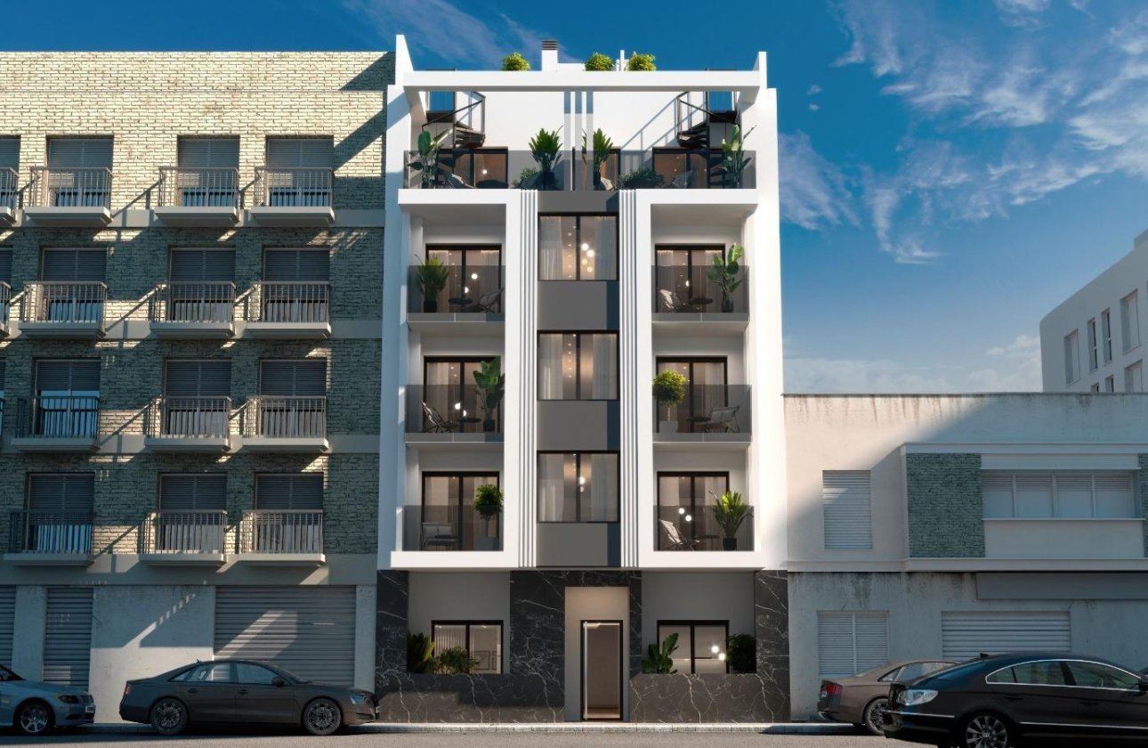 New Build - Apartment -
Torrevieja - Playa de El Cura