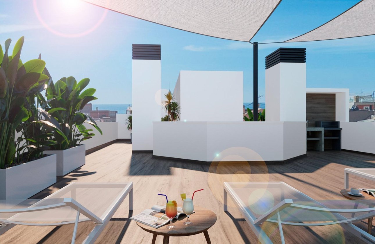 New Build - Apartment -
Torrevieja - Playa de El Cura