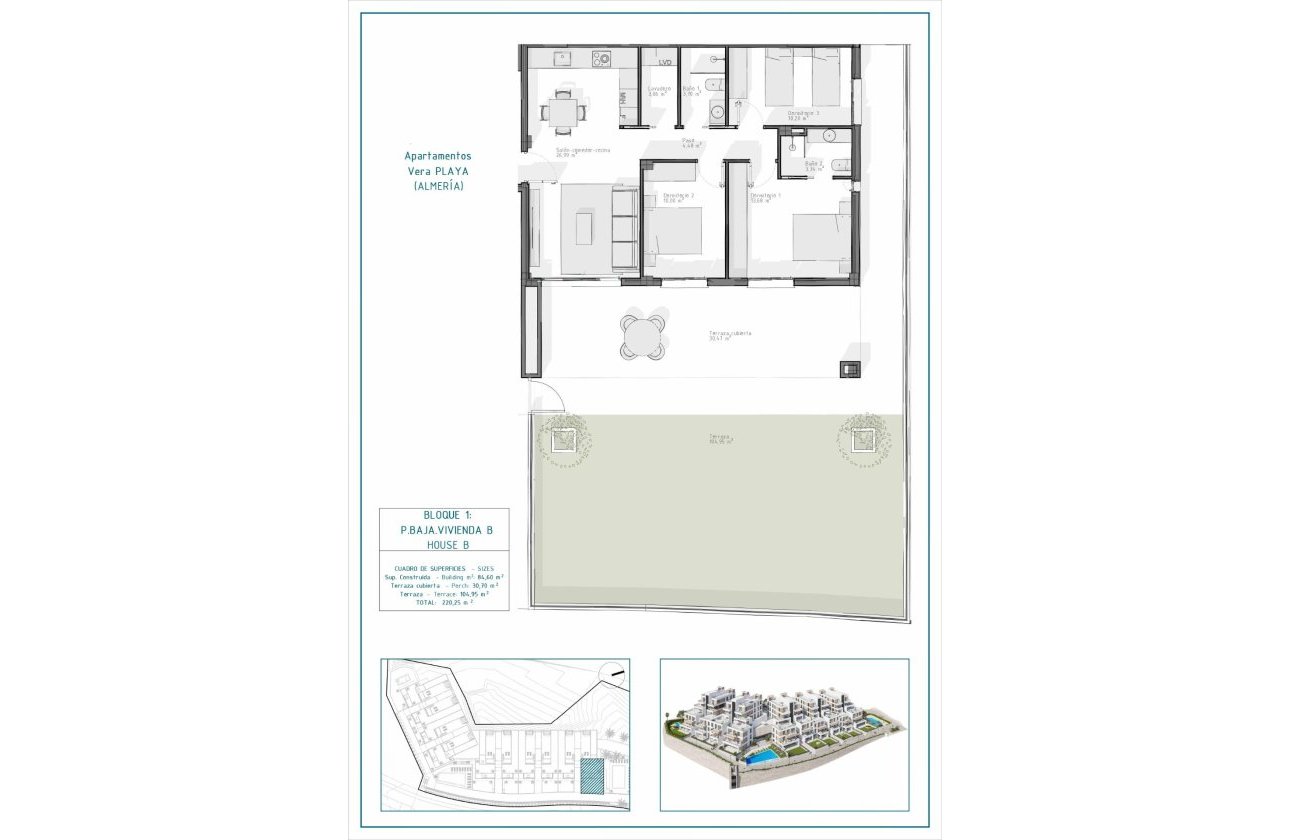 New Build - Apartment -
Vera - Pueblo Salinas