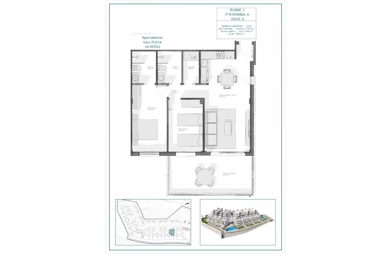 New Build - Apartment -
Vera - Pueblo Salinas