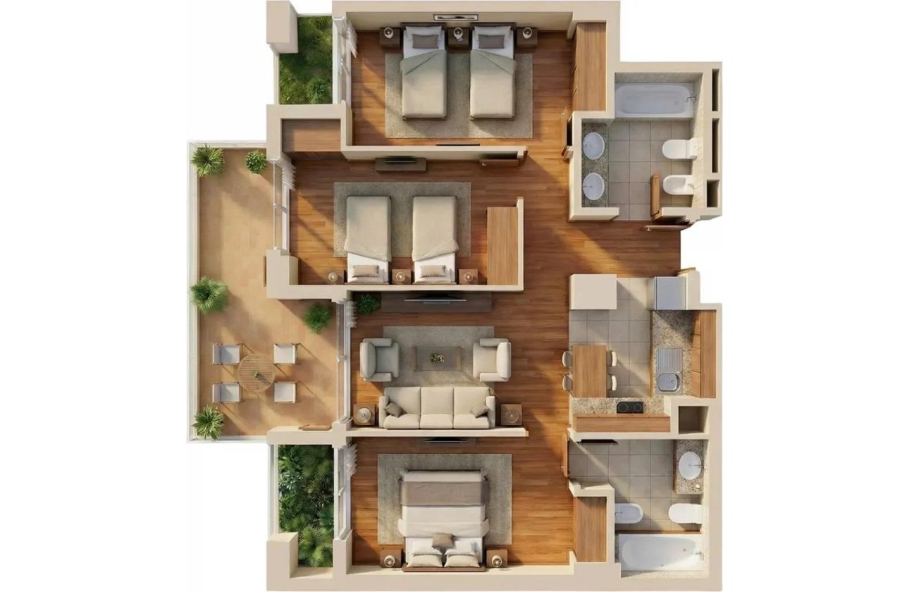 New Build - Apartment -
Vera - Puerto del Rey