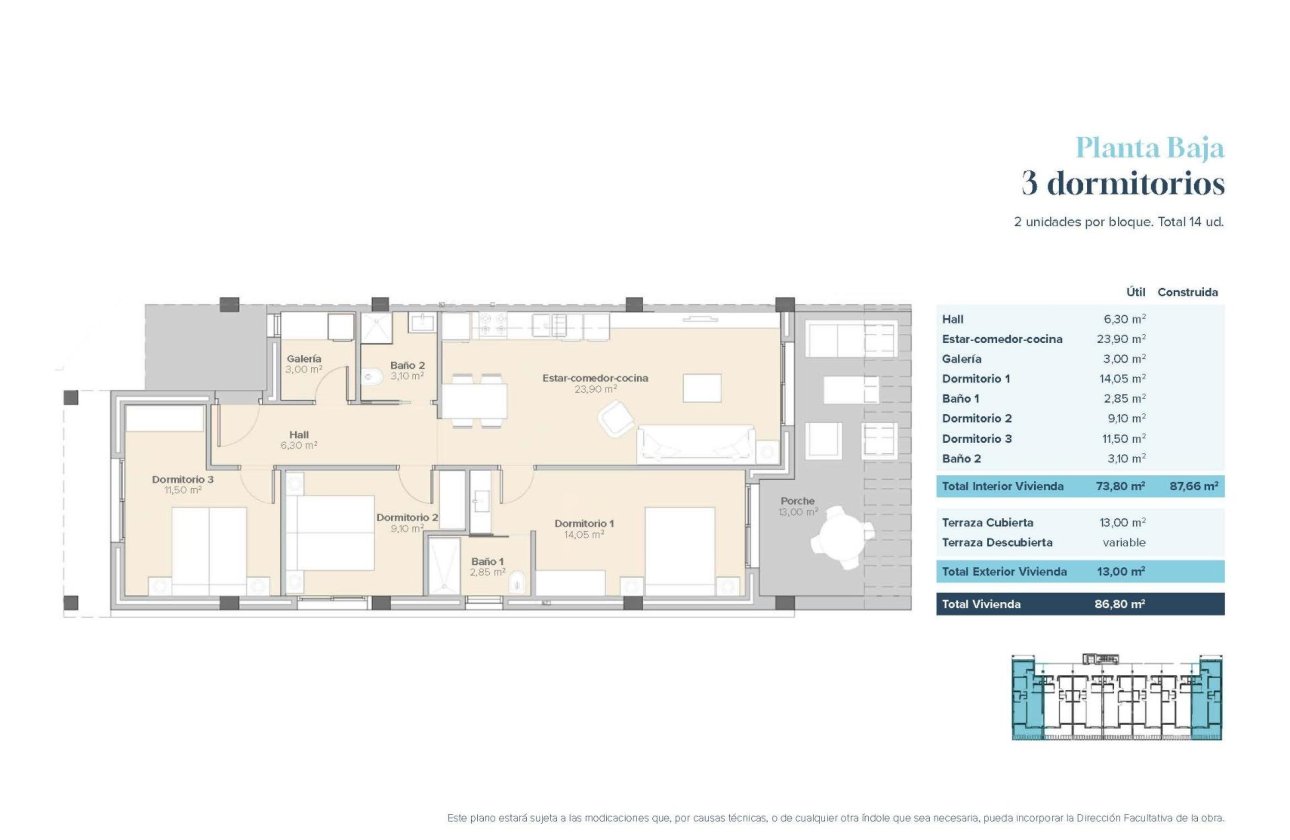 New Build - Apartment -
Vera - Vera Playa