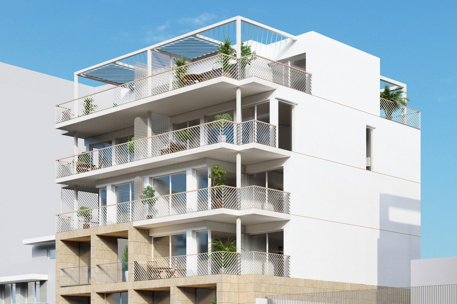 New Build - Apartment -
Villajoyosa - Pueblo