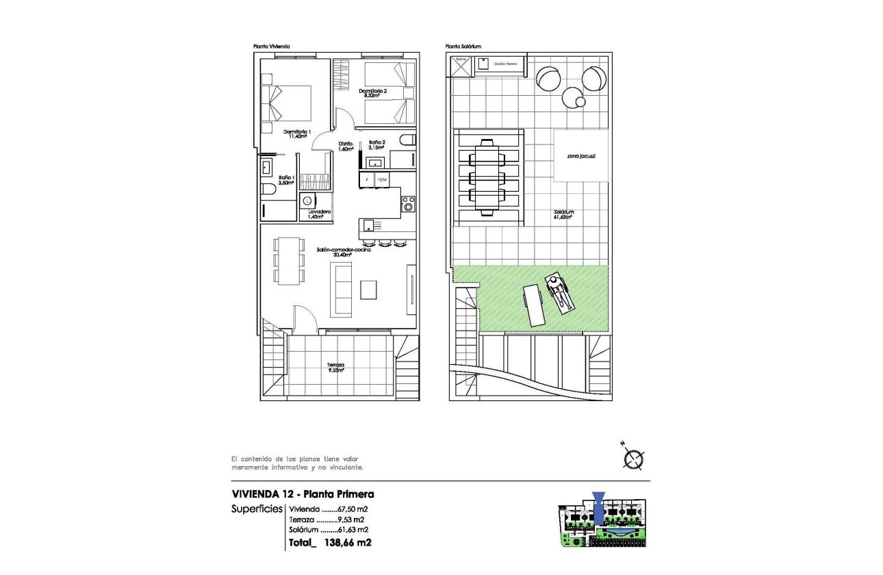 New Build - Bungalow -
Pilar de la Horadada - Parque Ramon eugenio Escudero