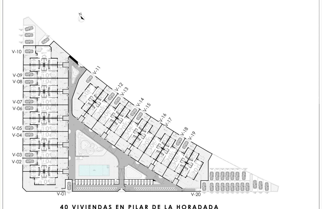 New Build - Bungalow -
Pilar de la Horadada - pueblo