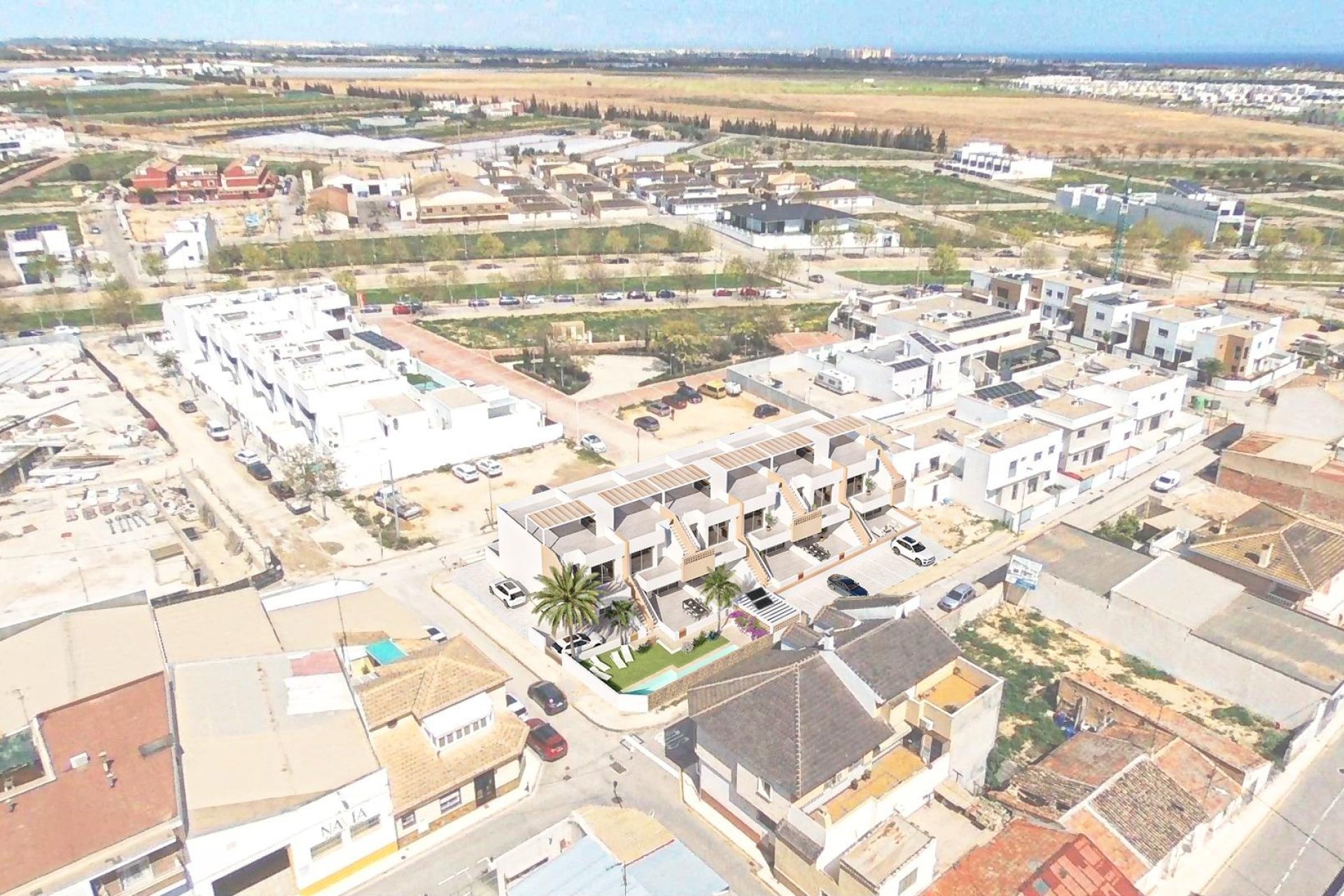 New Build - Bungalow -
Pilar de la Horadada - pueblo