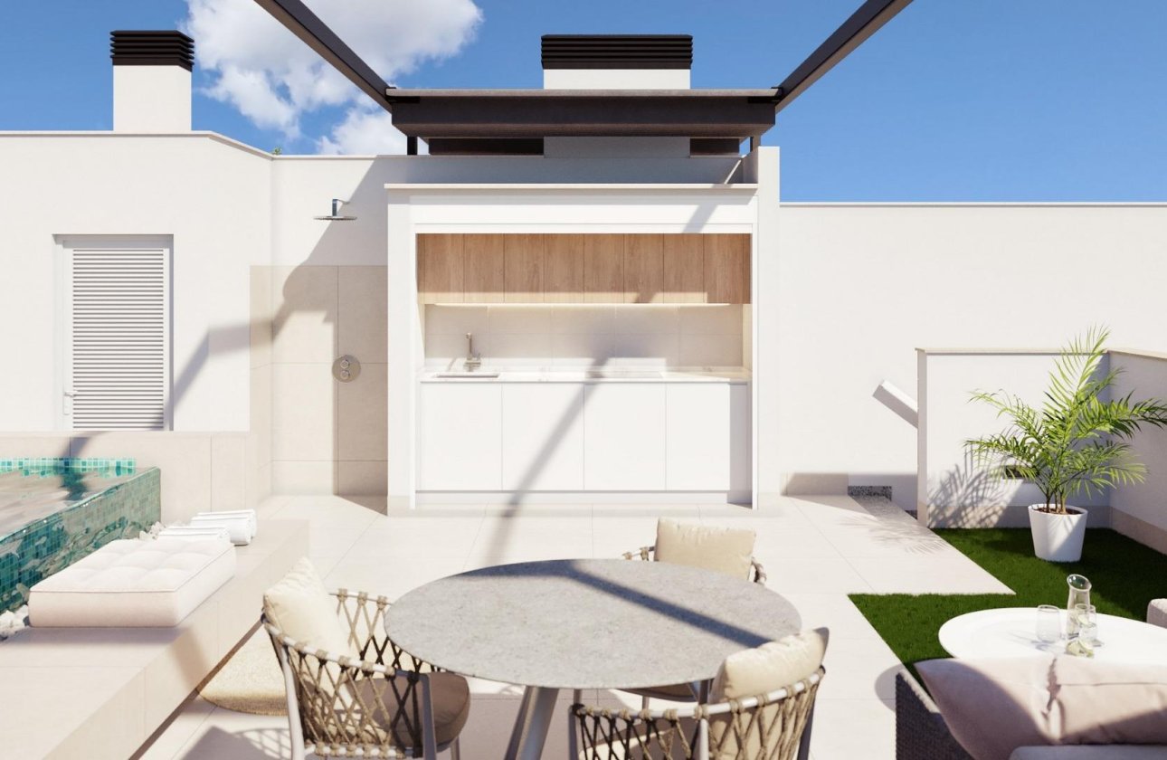 New Build - Bungalow -
Pilar de la Horadada - pueblo