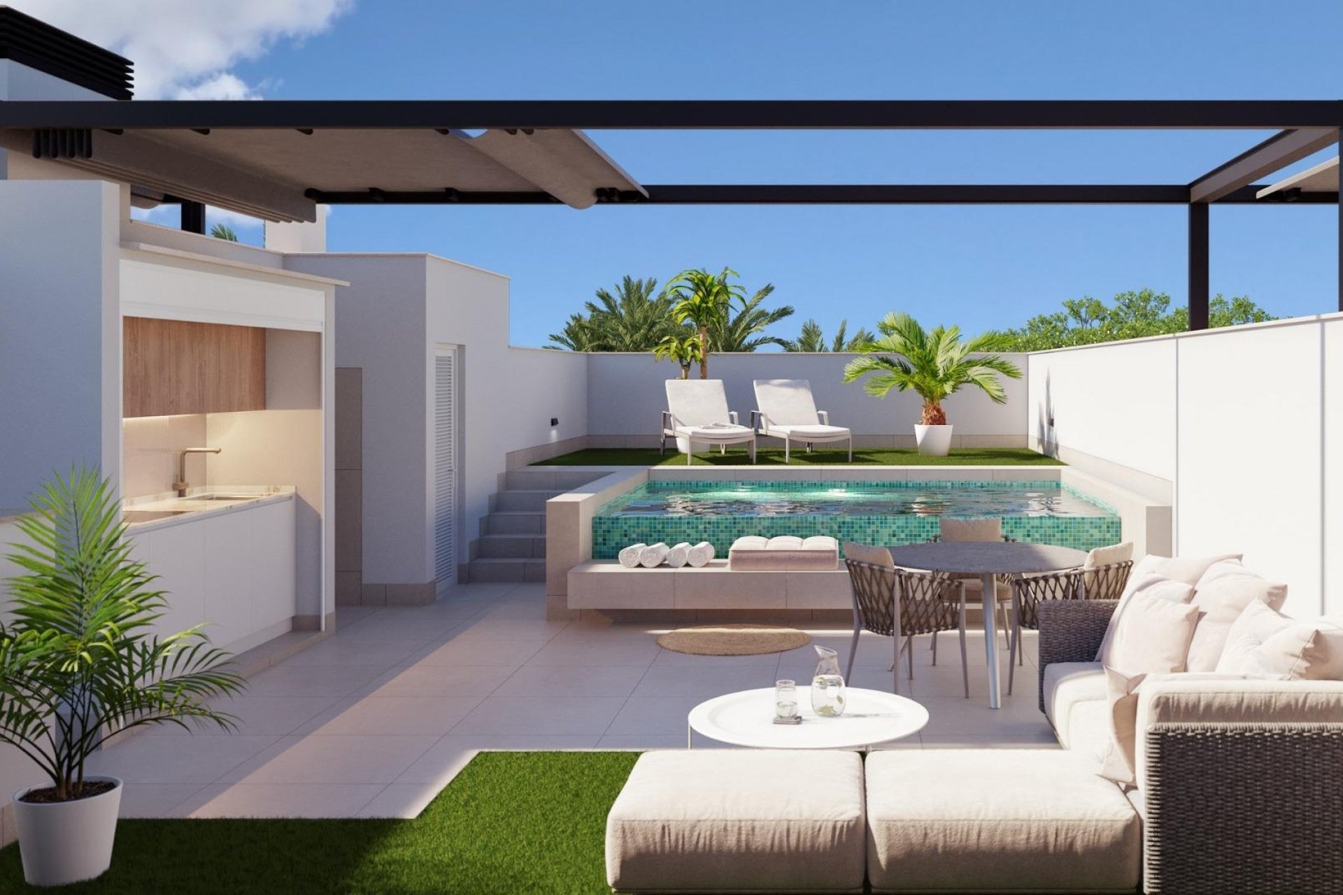 New Build - Bungalow -
Pilar de la Horadada - pueblo
