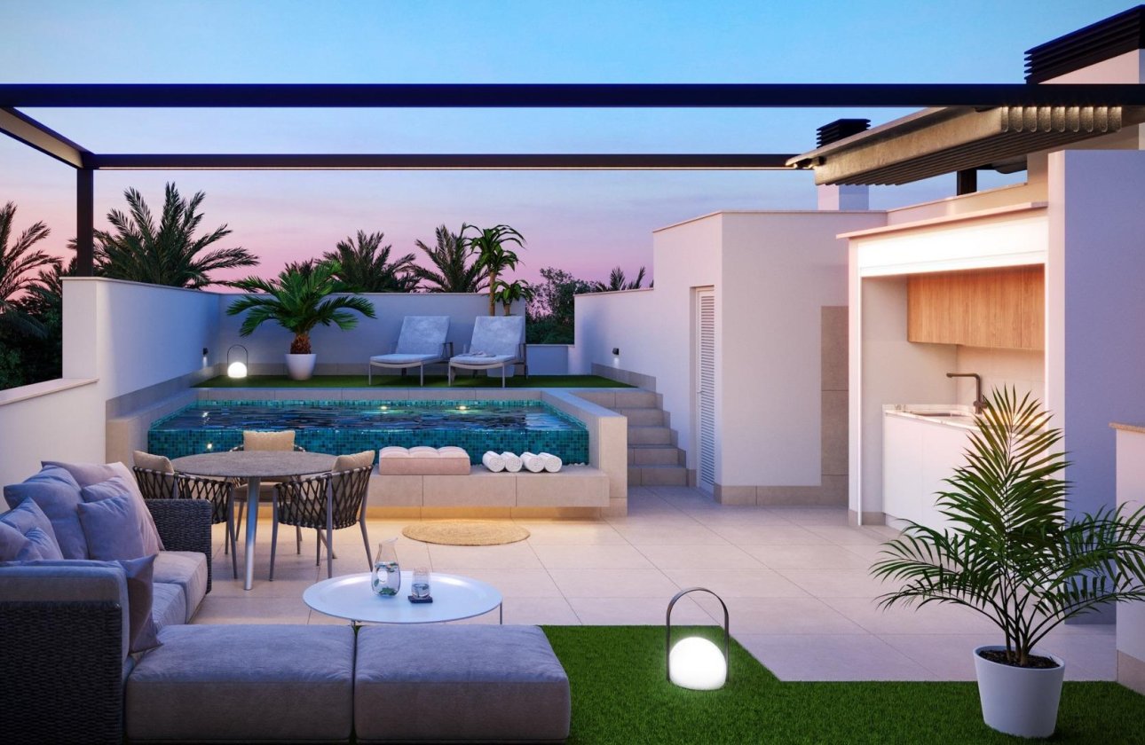 New Build - Bungalow -
Pilar de la Horadada - pueblo