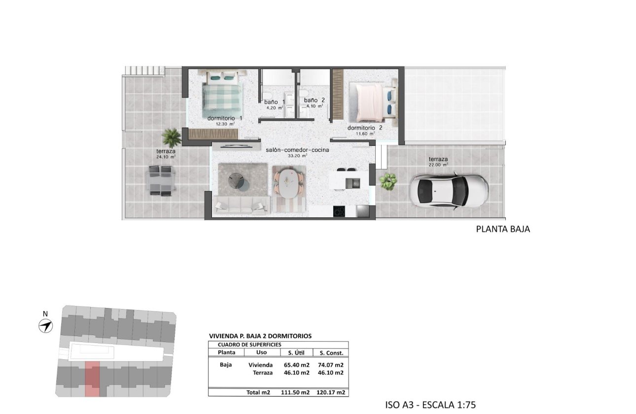 New Build - Bungalow -
Pilar de la Horadada - pueblo