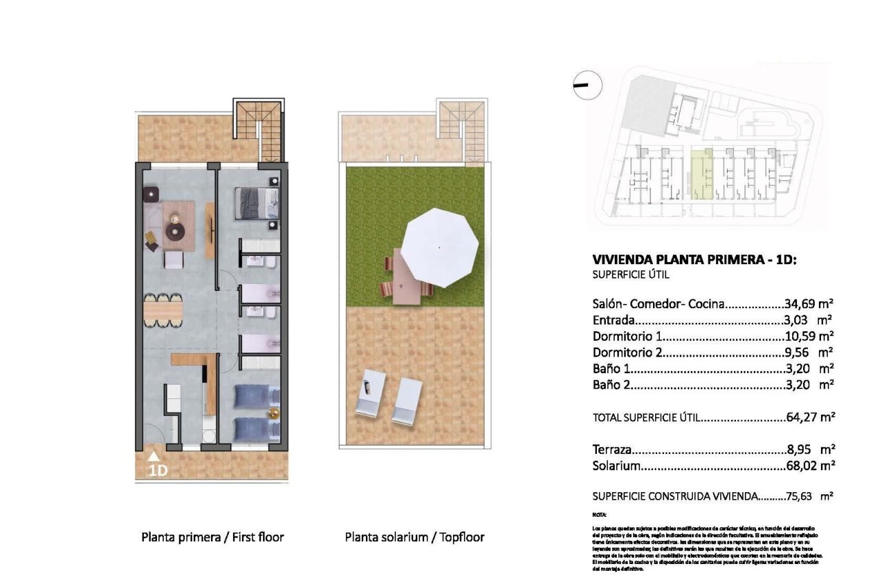 New Build - Bungalow -
Pilar de la Horadada - pueblo