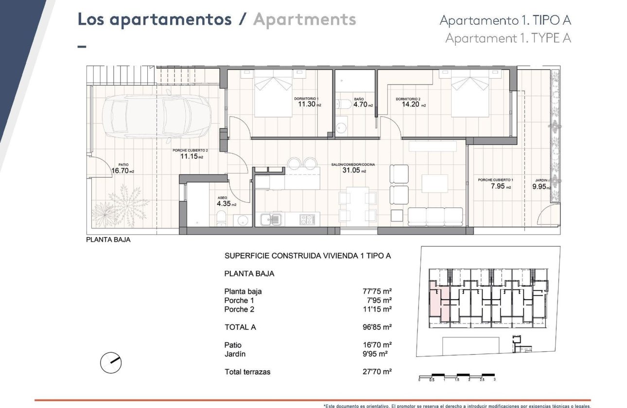 New Build - Bungalow -
Pilar de la Horadada - Zona Pueblo