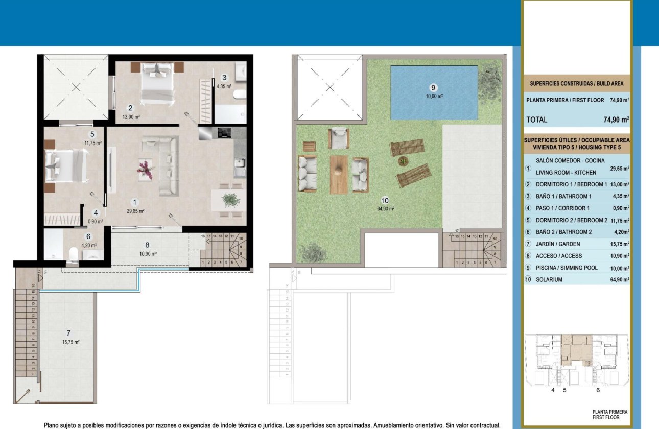 New Build - Bungalow -
San Pedro del Pinatar - Lo Pagan