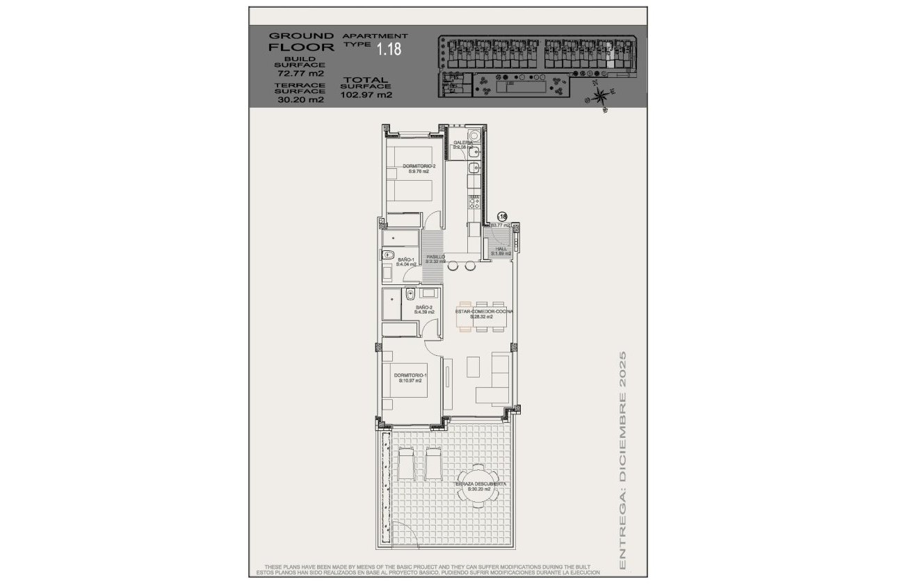 New Build - Bungalow -
Torrevieja - Altos del Sol