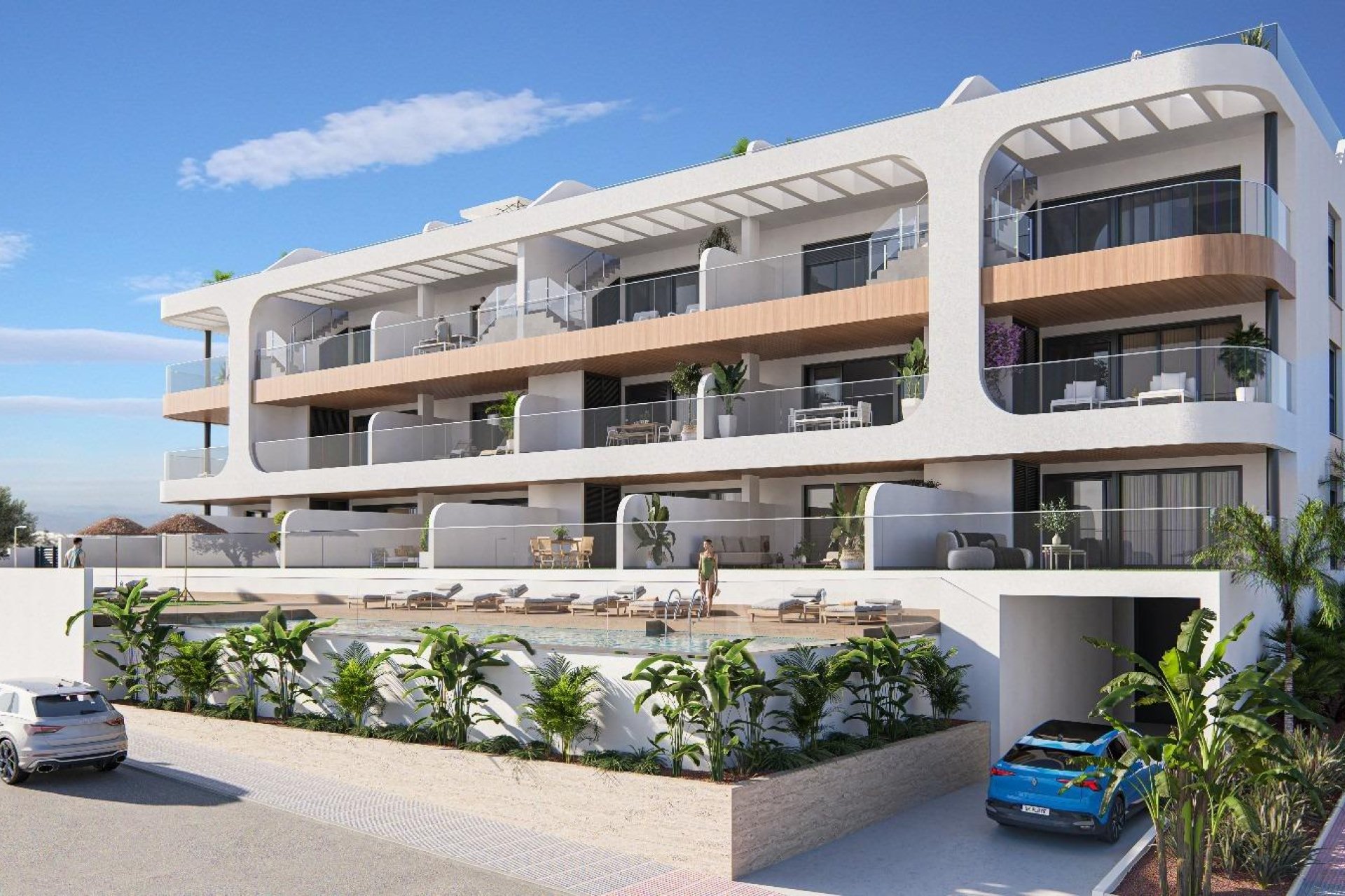 New Build - Ground floor apartment -
Benijofar - Pueblo