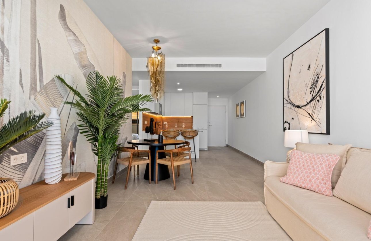 New Build - Ground floor apartment -
Benijofar - Pueblo