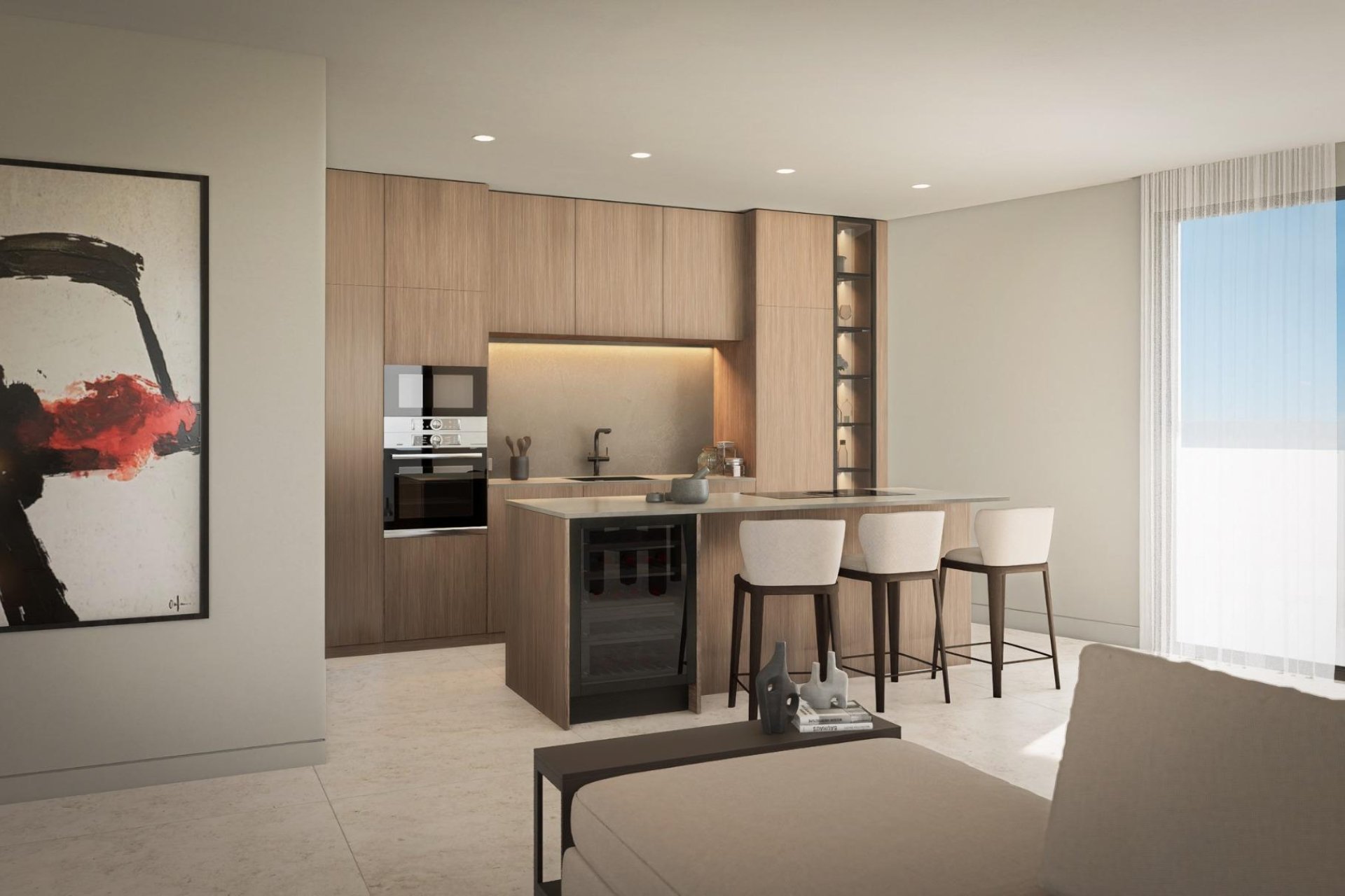 New Build - Ground floor apartment -
Calpe - Arenal Bol