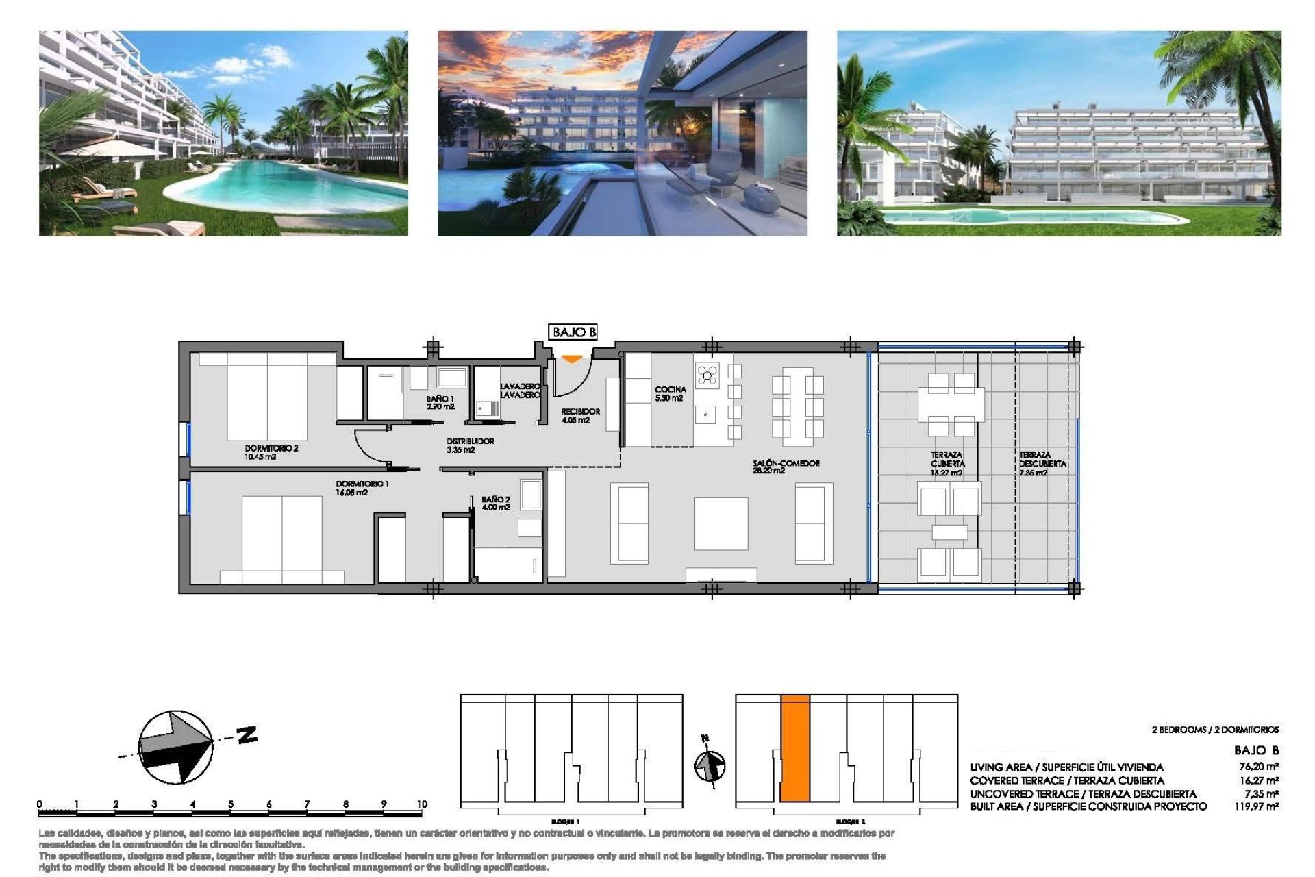 New Build - Ground floor apartment -
Cartagena - Mar De Cristal