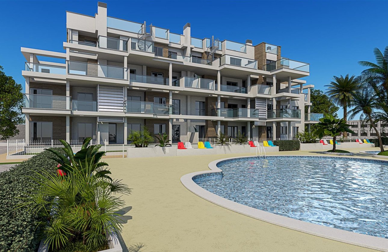 New Build - Ground floor apartment -
Denia - Las Marinas km 2.5