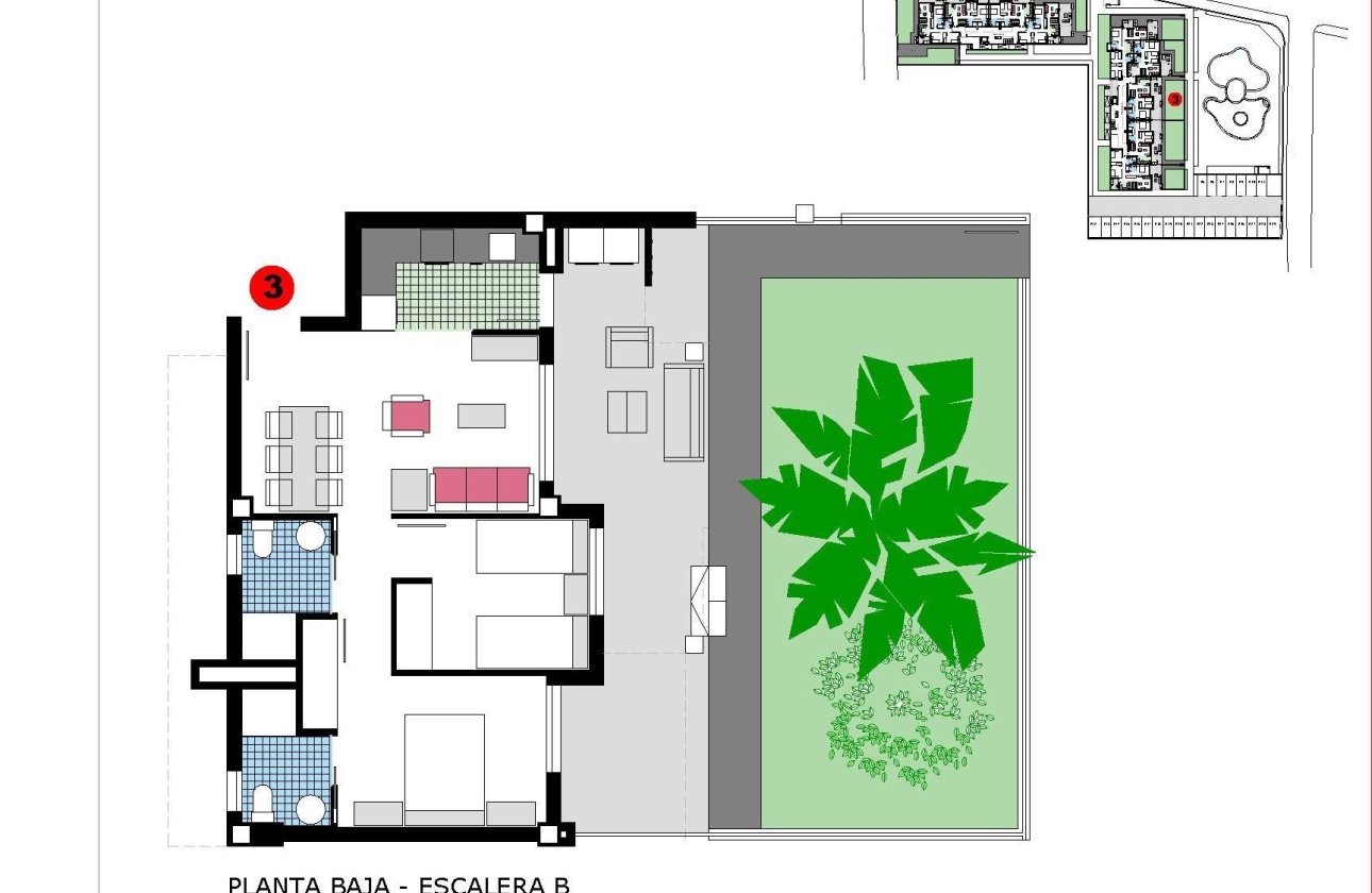 New Build - Ground floor apartment -
Denia - Las Marinas km 2.5