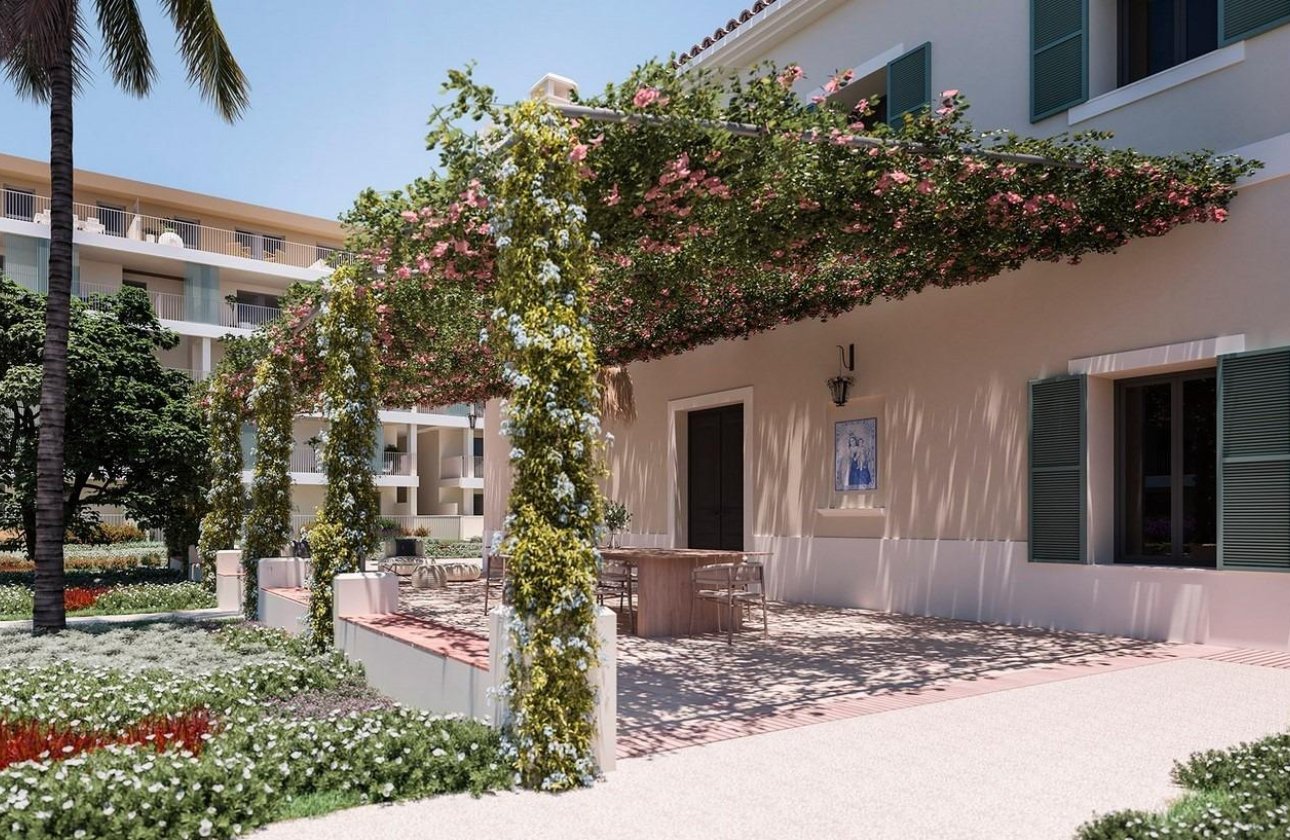 New Build - Ground floor apartment -
Denia - Puerto Denia