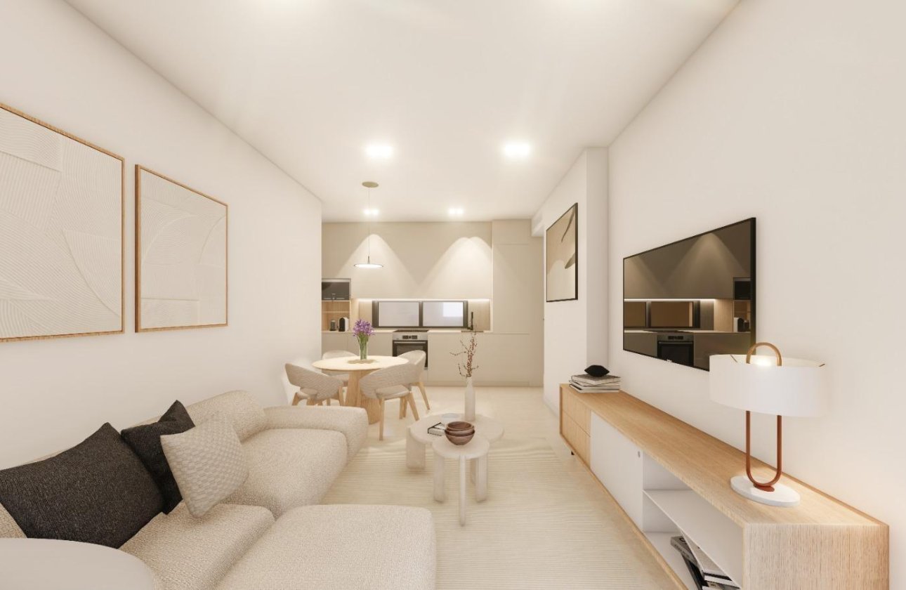 New Build - Ground floor apartment -
Guardamar del Segura - Pueblo