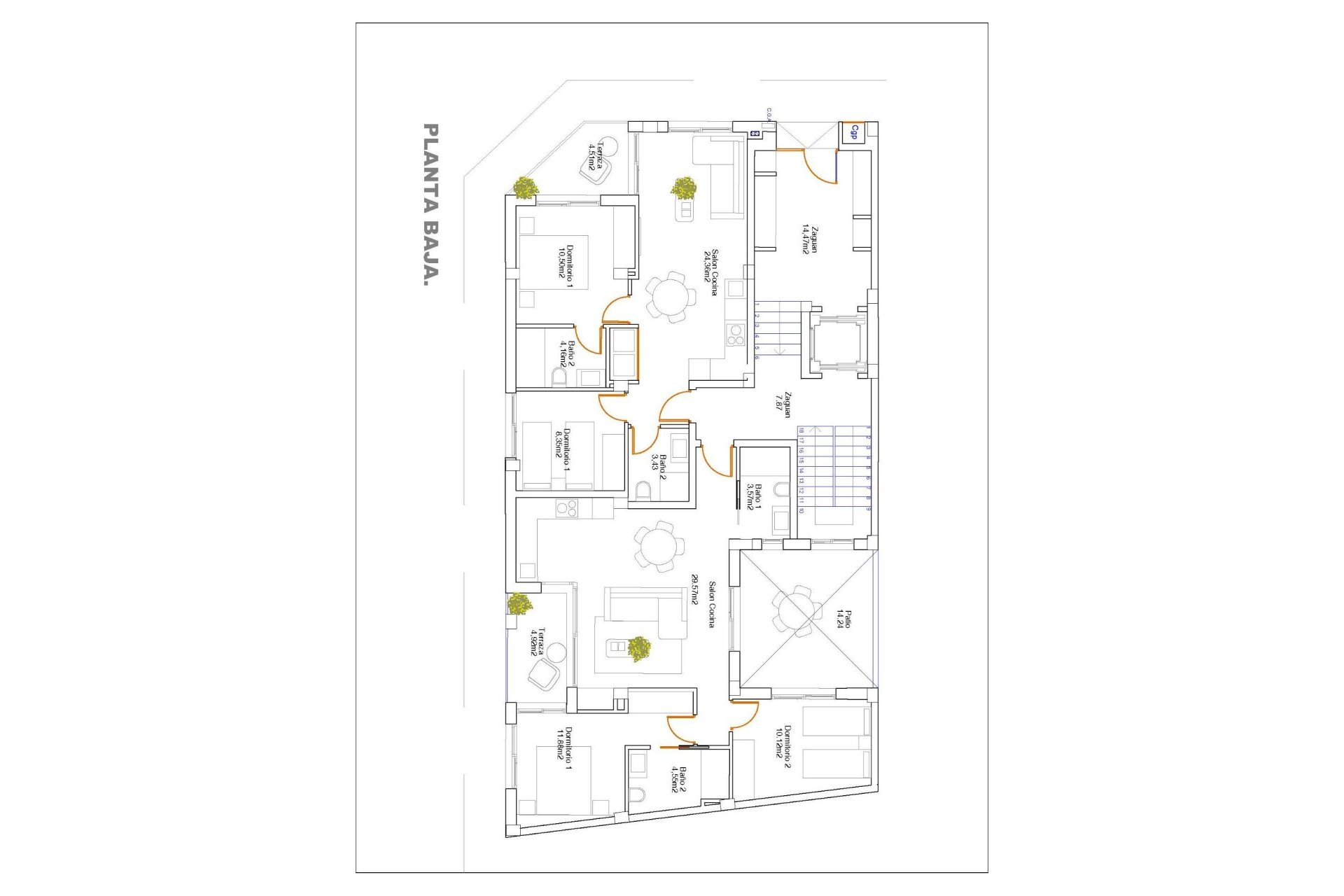 New Build - Ground floor apartment -
Guardamar del Segura - Pueblo