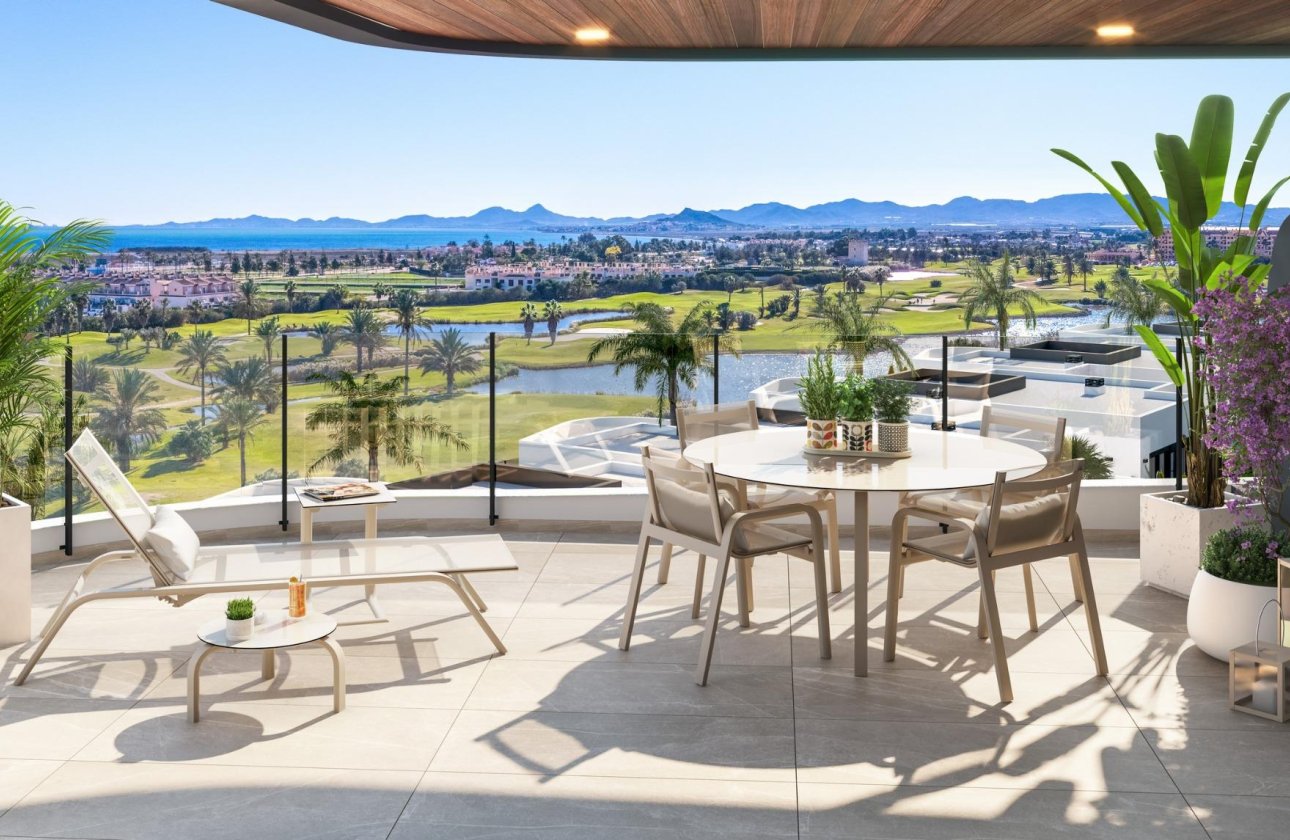 New Build - Ground floor apartment -
Los Alcazares - Serena Golf