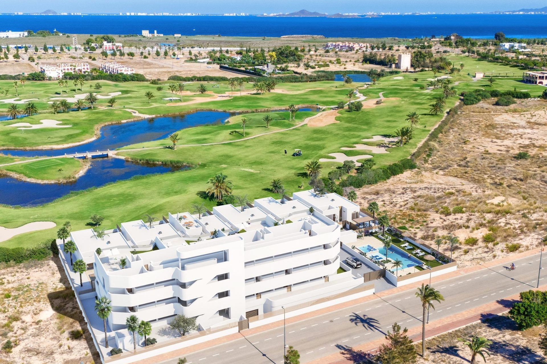 New Build - Ground floor apartment -
Los Alcazares - Serena Golf