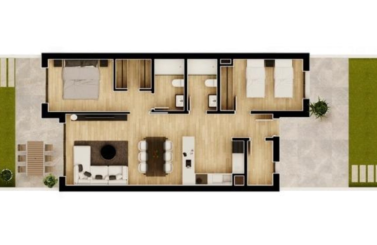 New Build - Ground floor apartment -
Monforte del Cid - Alenda Golf