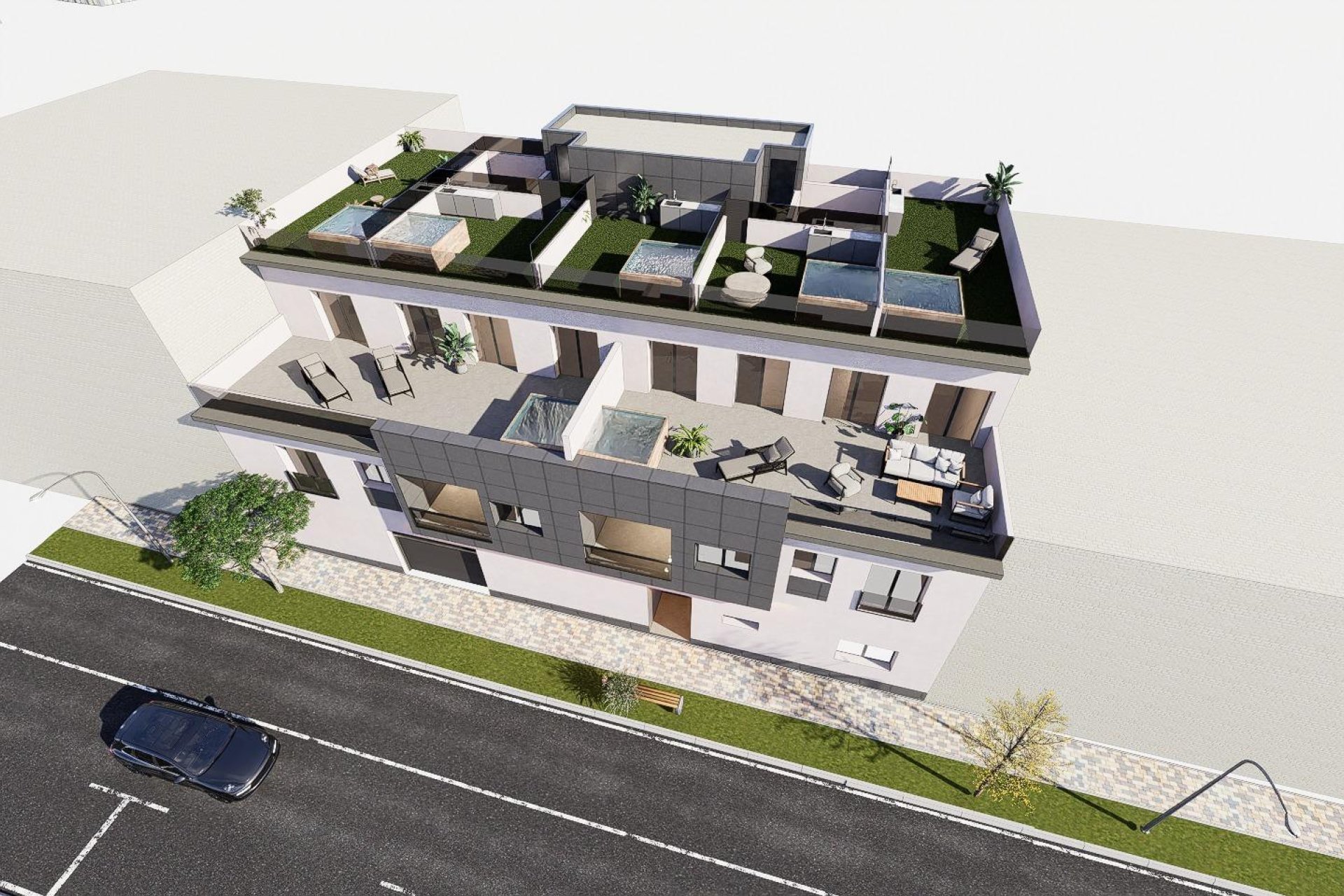 New Build - Ground floor apartment -
Pilar de la Horadada - pueblo