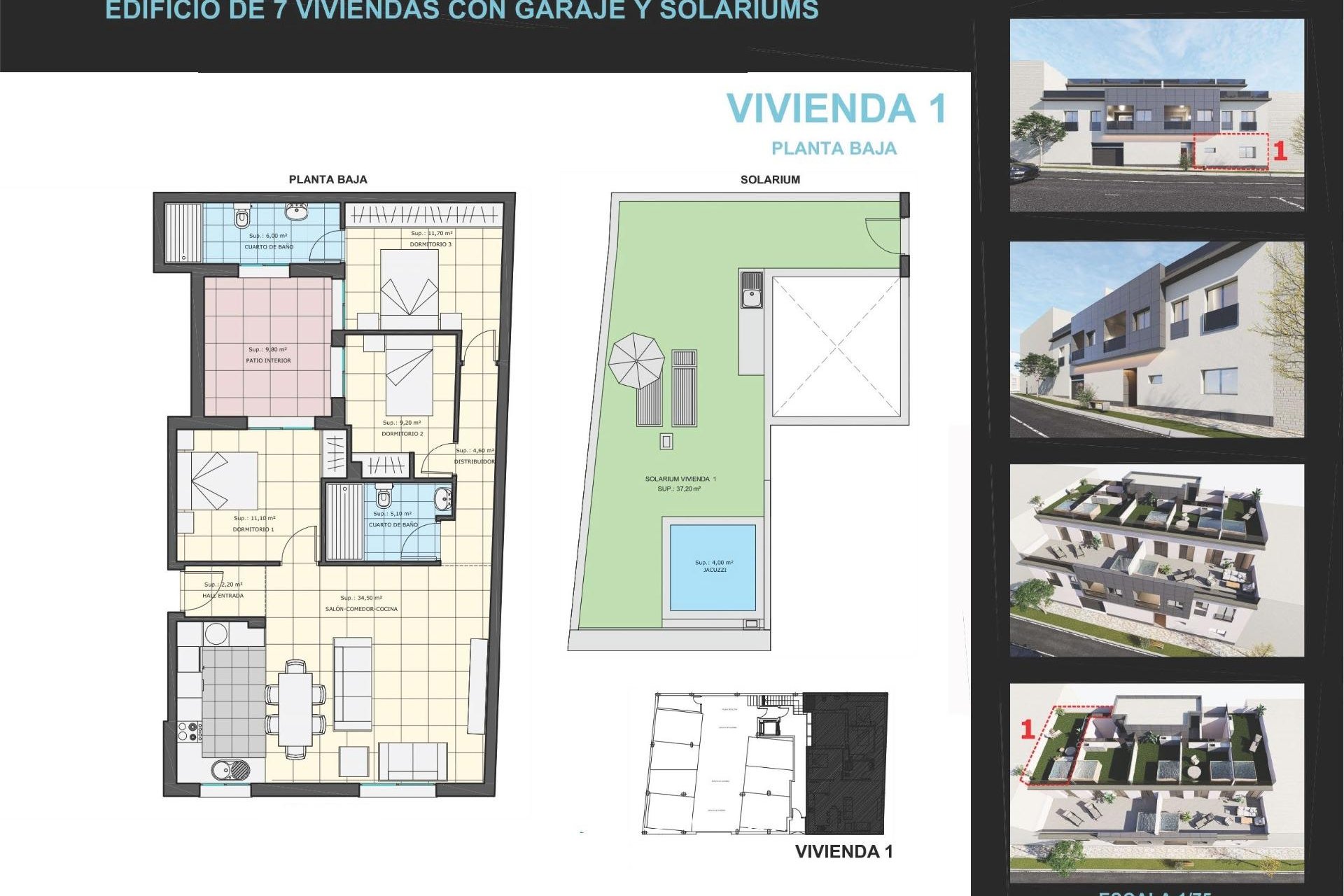 New Build - Ground floor apartment -
Pilar de la Horadada - pueblo