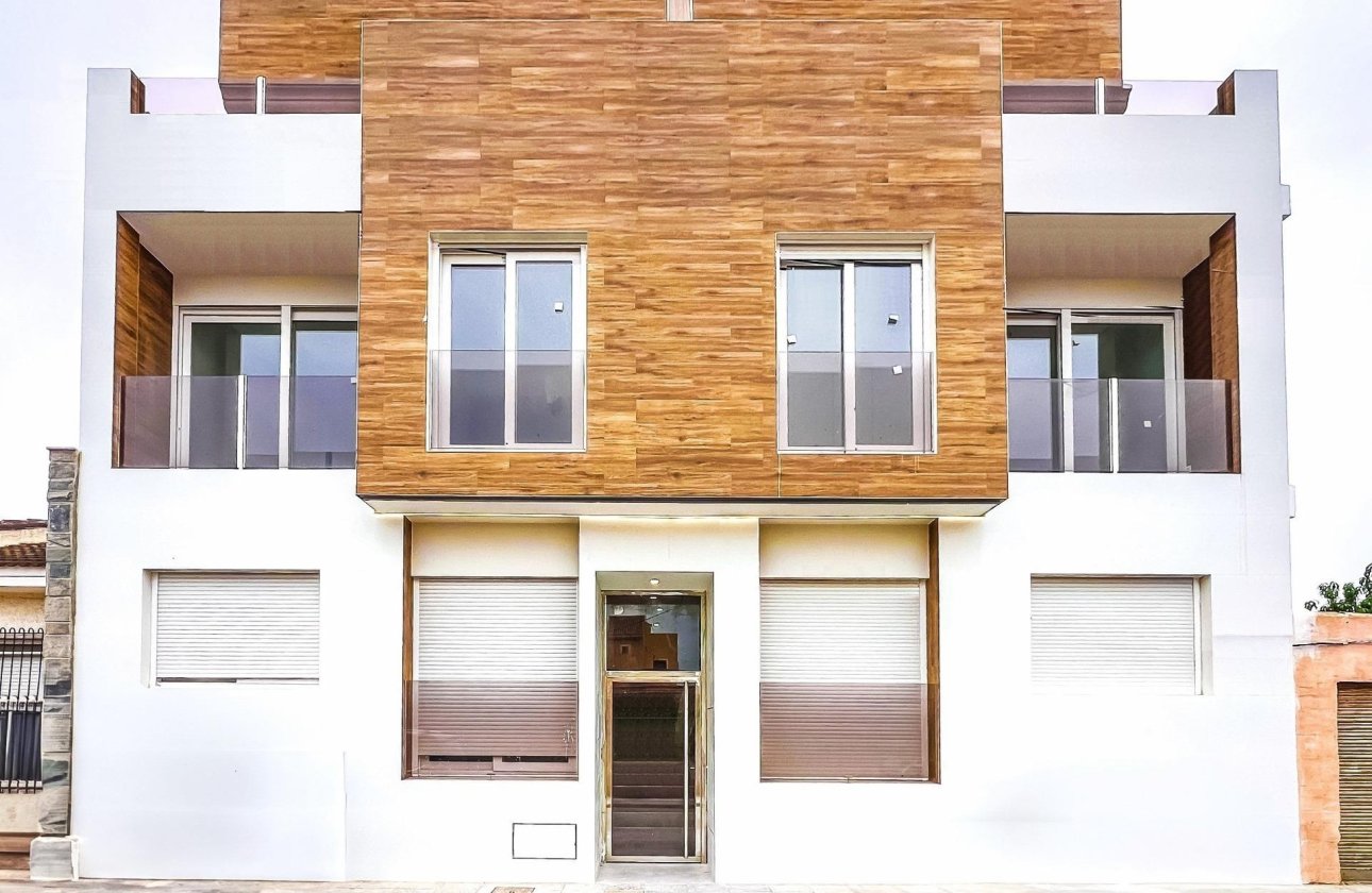 New Build - Ground floor apartment -
Pilar de la Horadada - pueblo