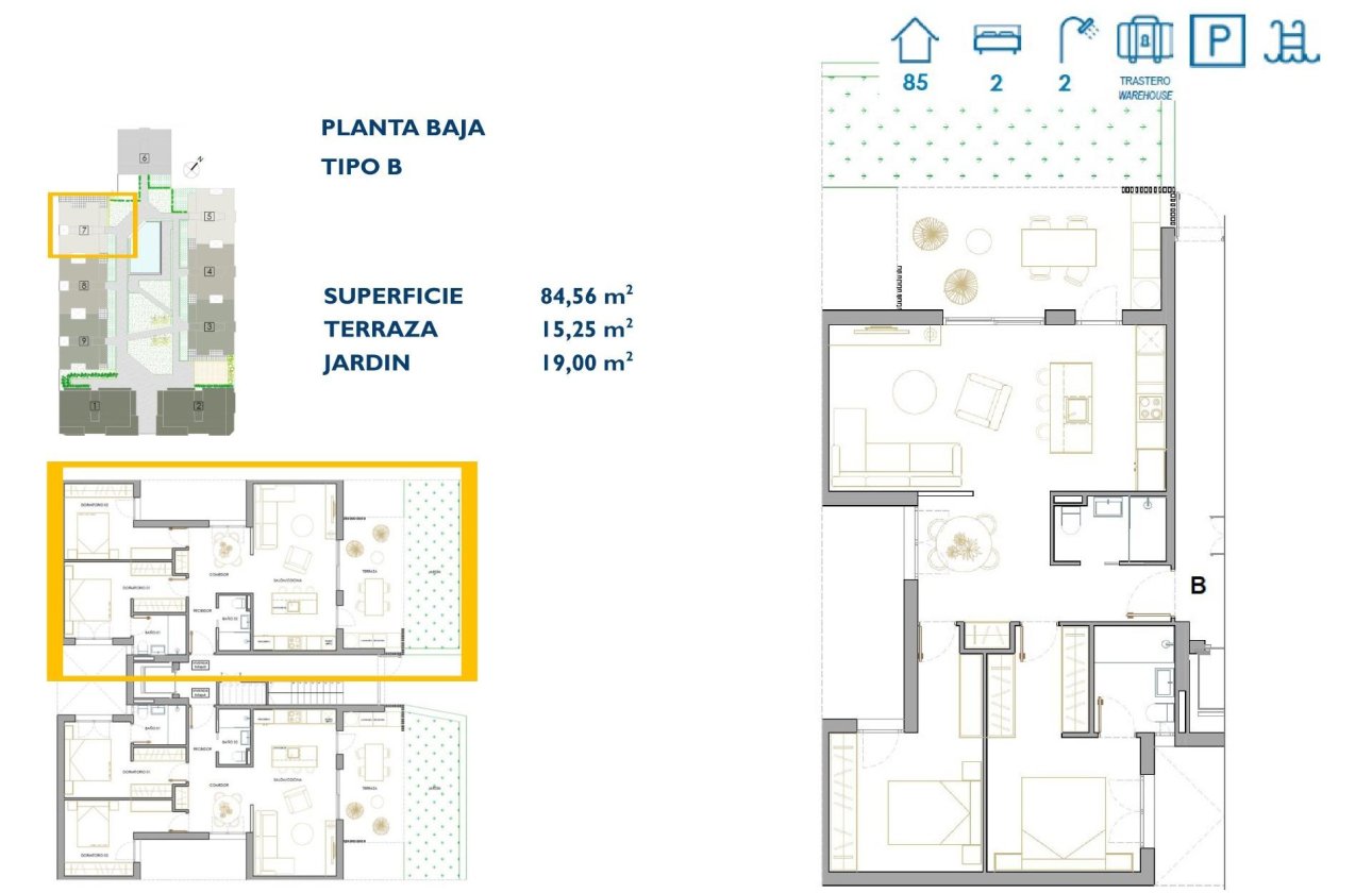 New Build - Ground floor apartment -
San Pedro del Pinatar - Pueblo