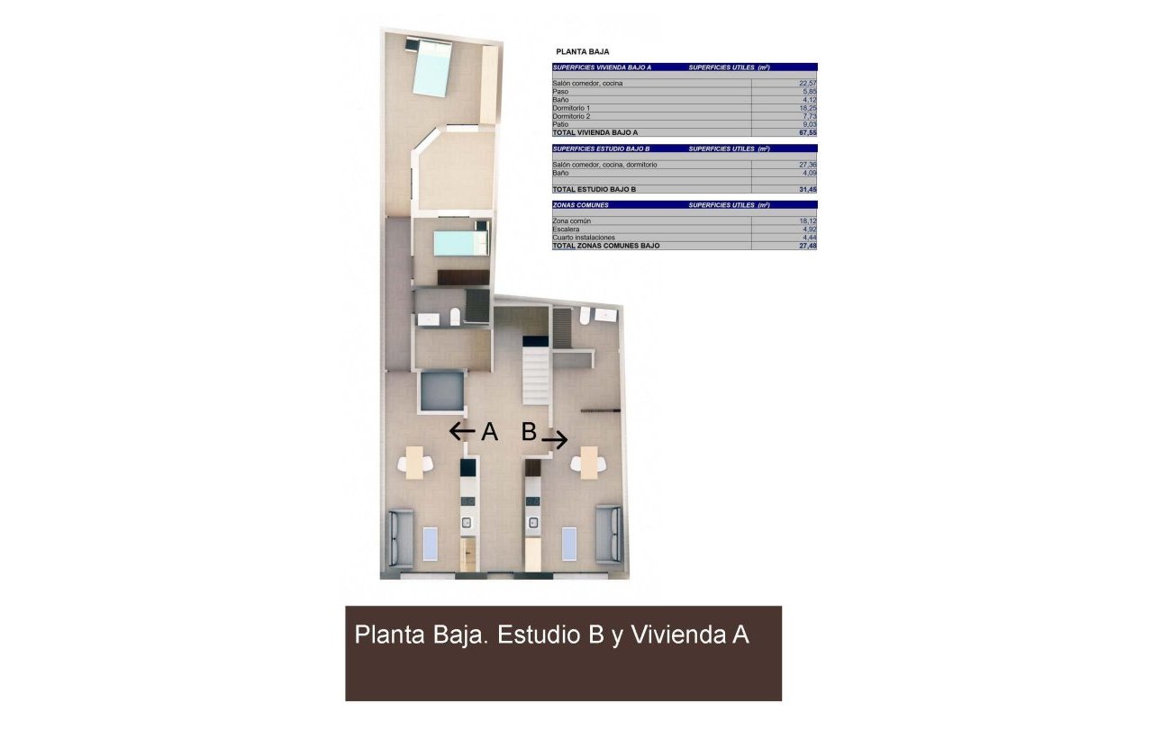 New Build - Ground floor apartment -
Torrevieja - Centro