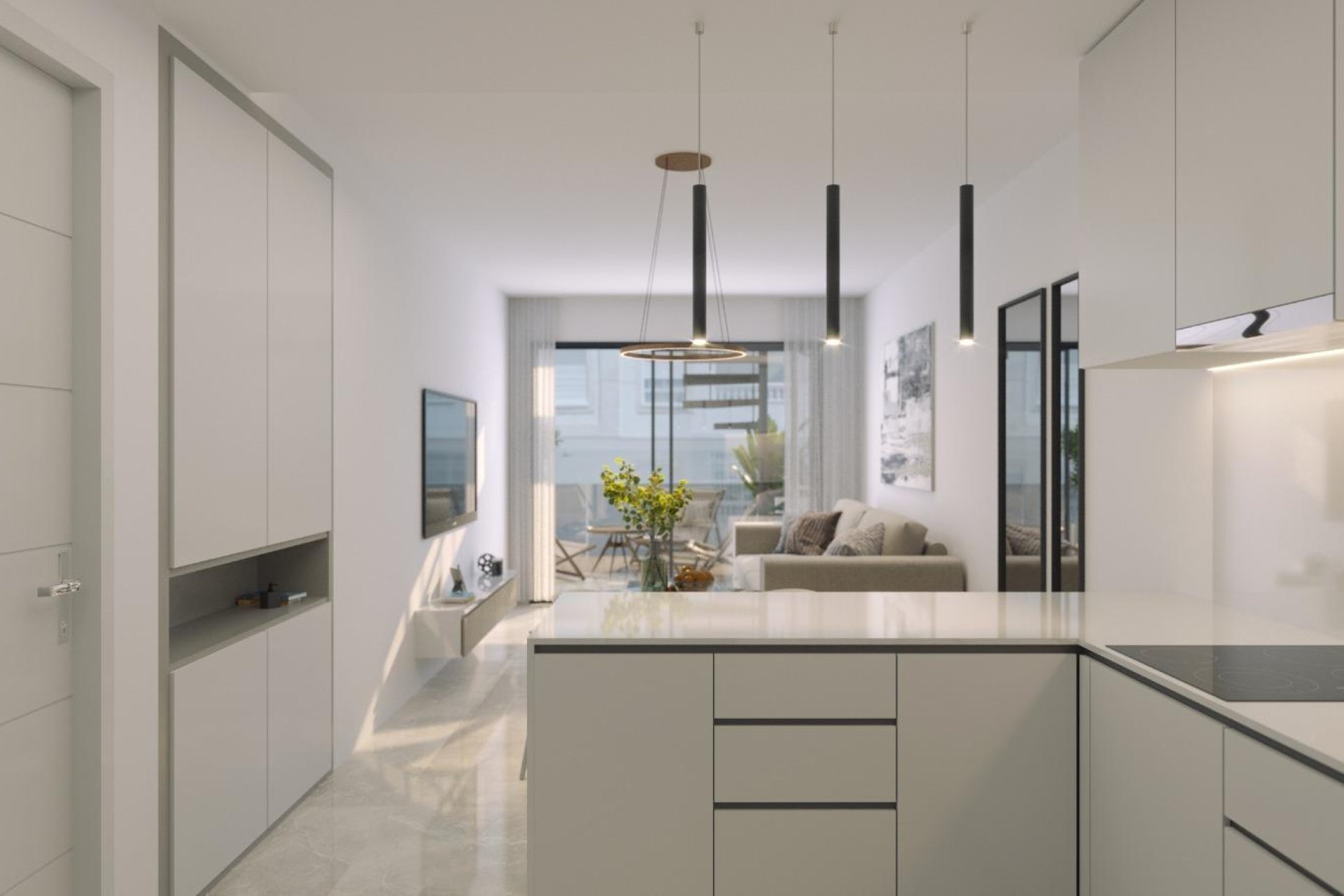 New Build - Ground floor apartment -
Torrevieja - Playa de El Cura