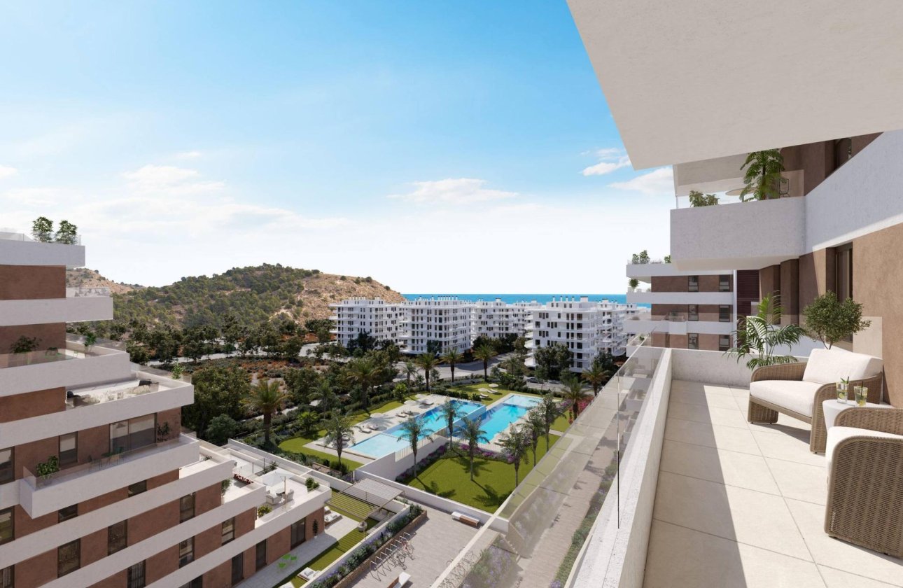 New Build - Ground floor apartment -
Villajoyosa - Playa del Torres