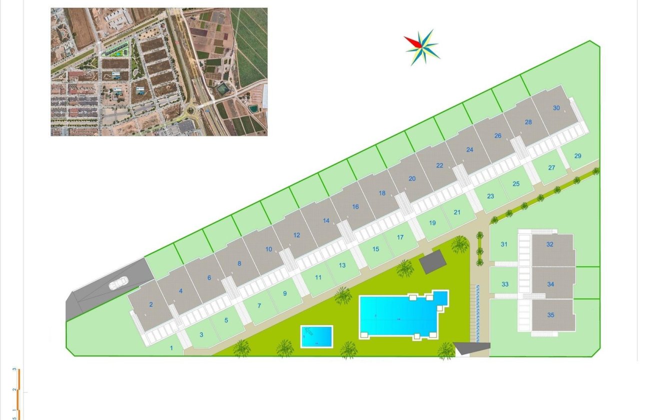 New Build - Ground Floor Bungalow -
Pilar de la Horadada - pueblo