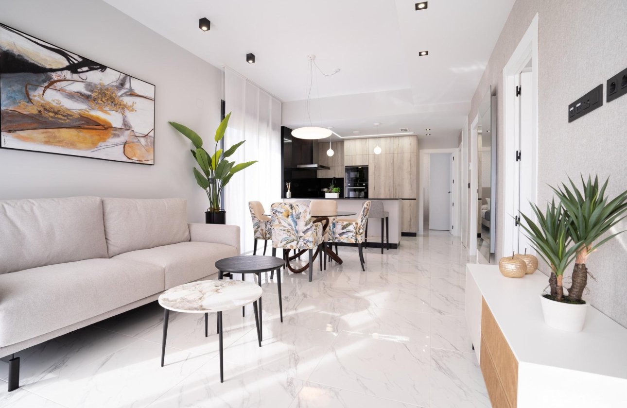 New Build - Ground Floor Bungalow -
Pilar de la Horadada - pueblo