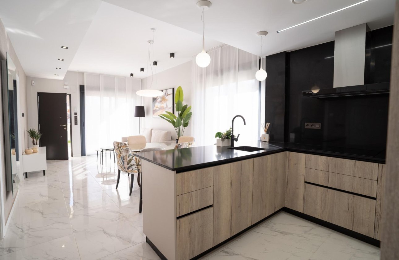 New Build - Ground Floor Bungalow -
Pilar de la Horadada - pueblo