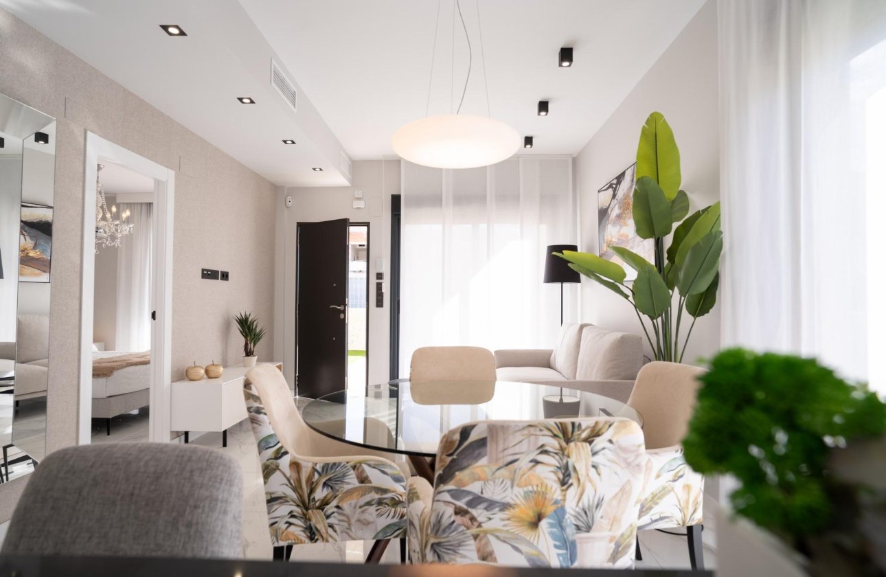 New Build - Ground Floor Bungalow -
Pilar de la Horadada - pueblo