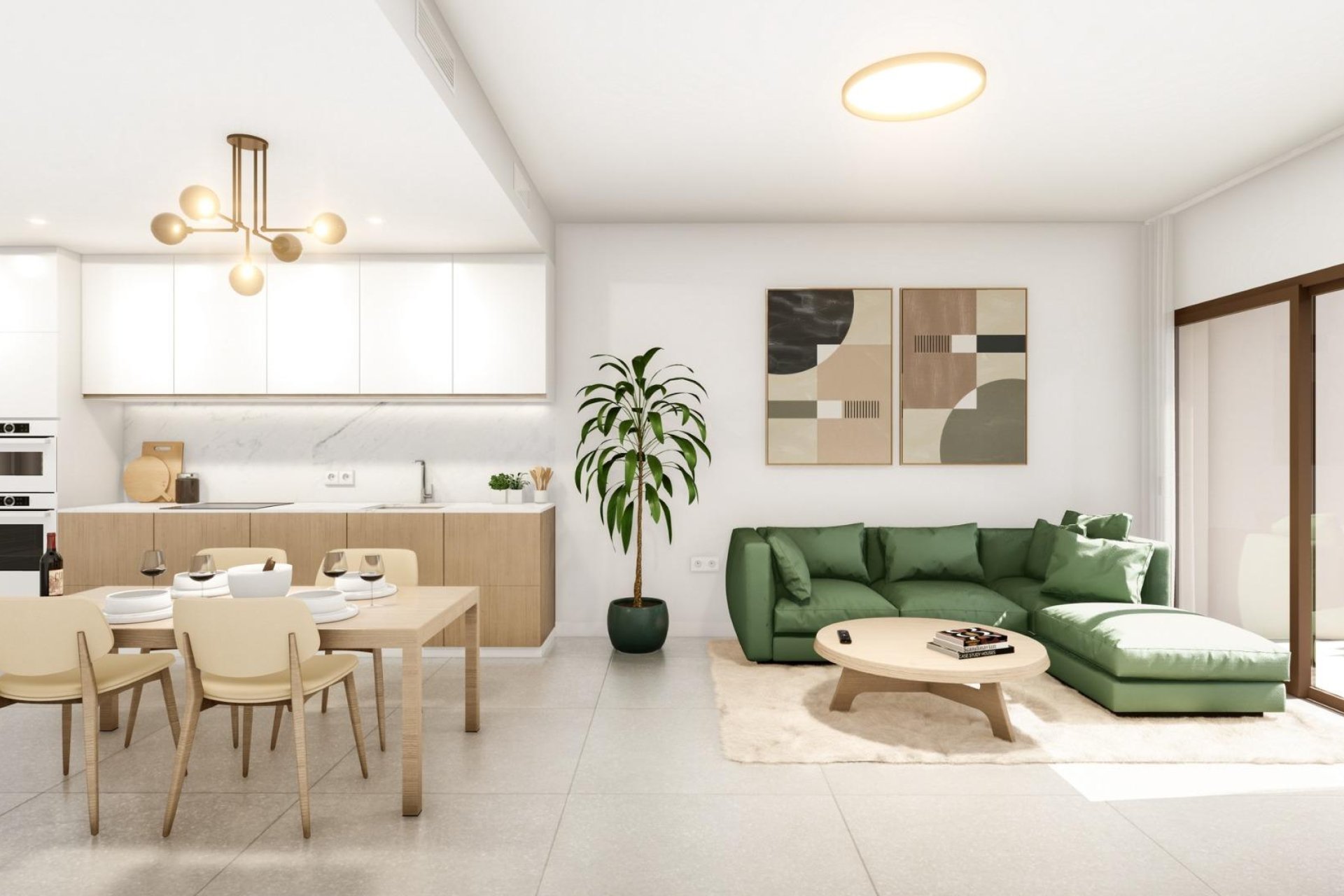 New Build - Ground Floor Bungalow -
San Javier - Roda Golf