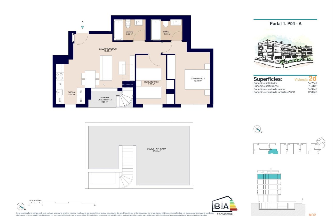 New Build - Penthouse -
Alicante - San Agustín-PAU 2