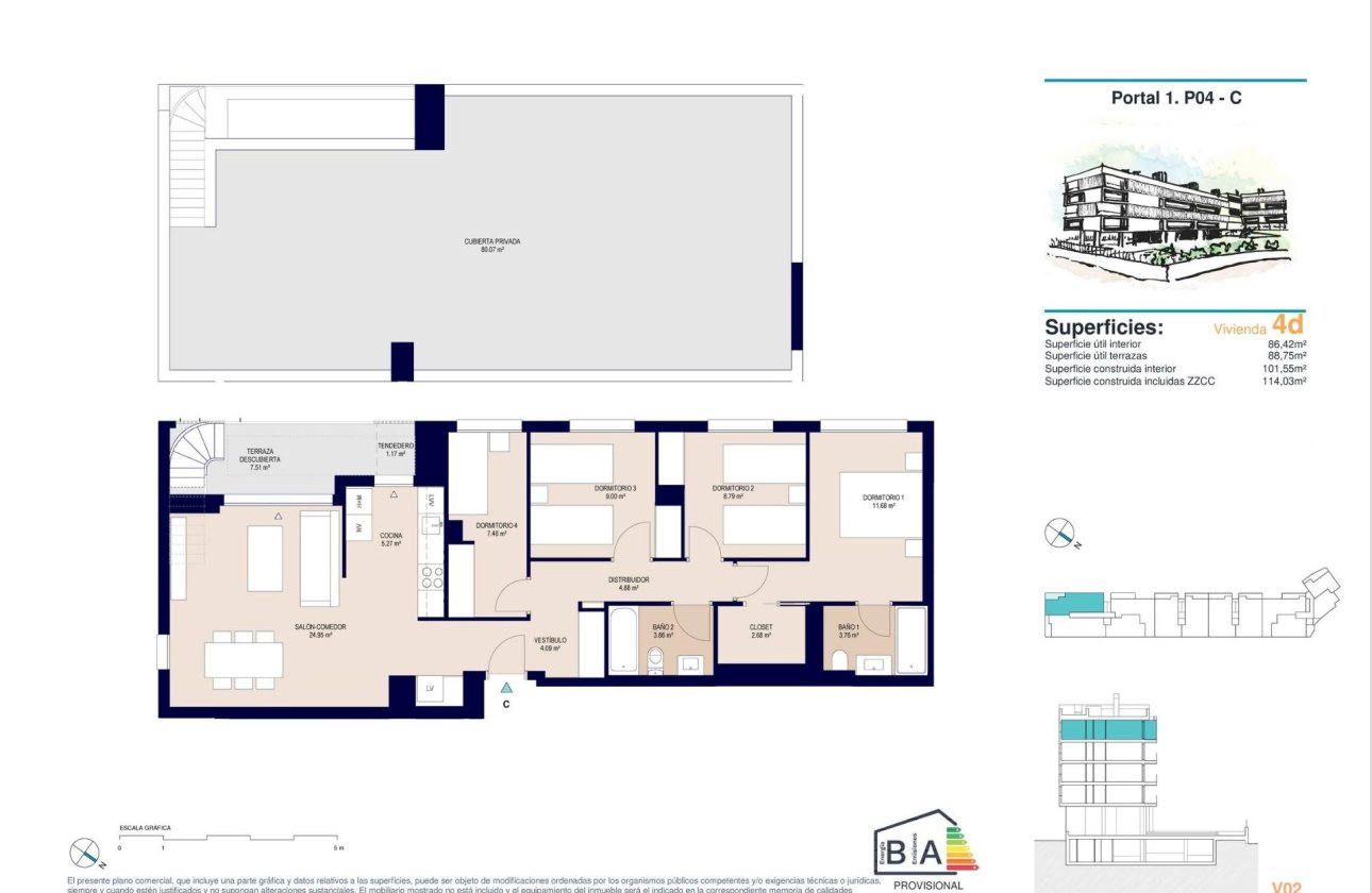 New Build - Penthouse -
Alicante - San Agustín-PAU 2