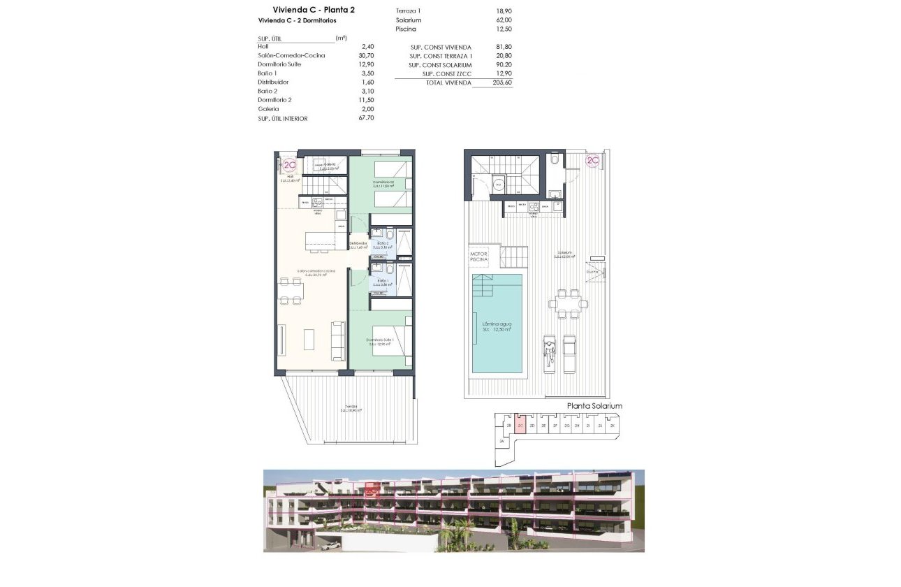 New Build - Penthouse -
Benijofar - Pueblo