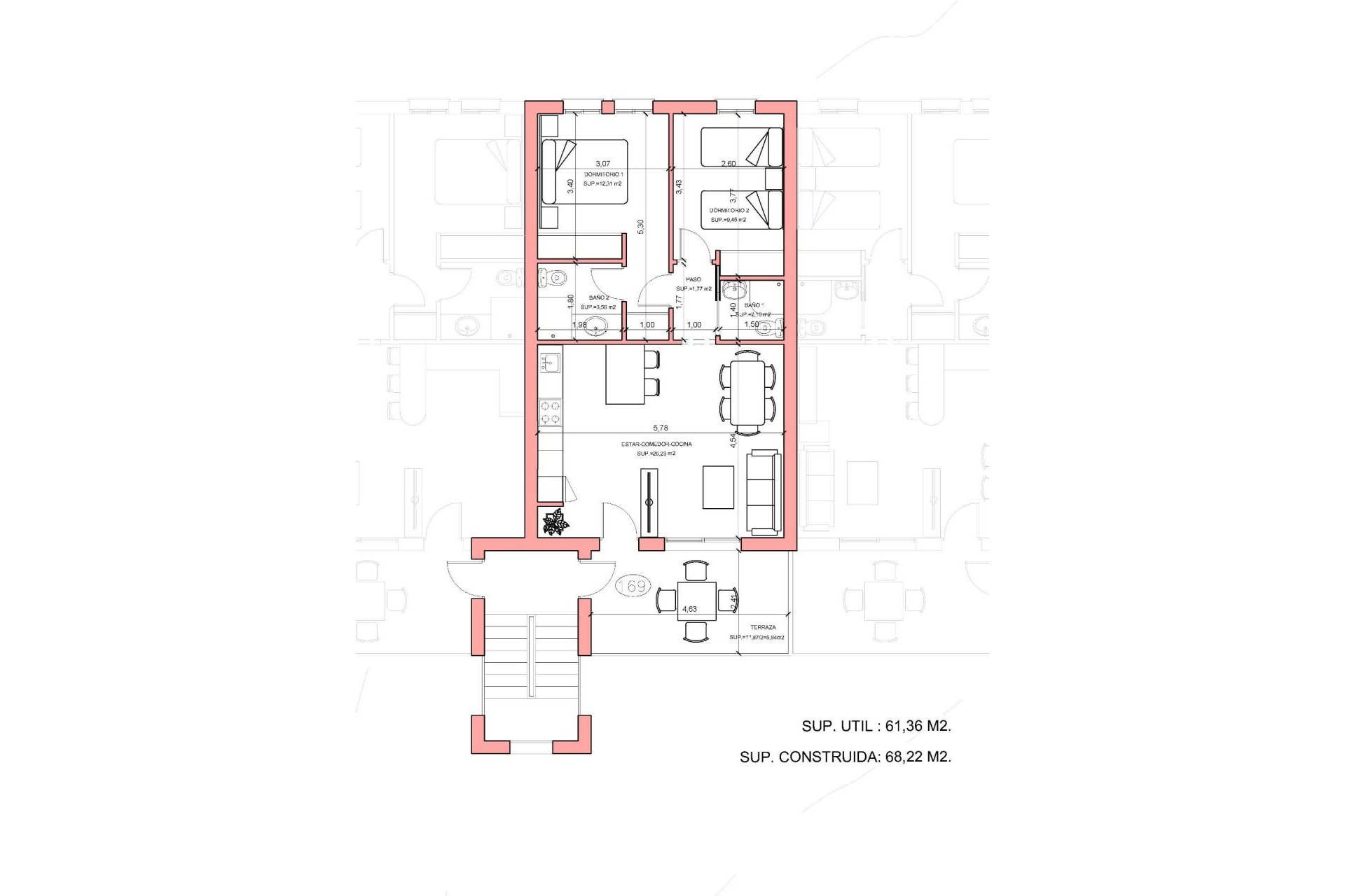 New Build - Penthouse -
Fuente Álamo - La Pinilla