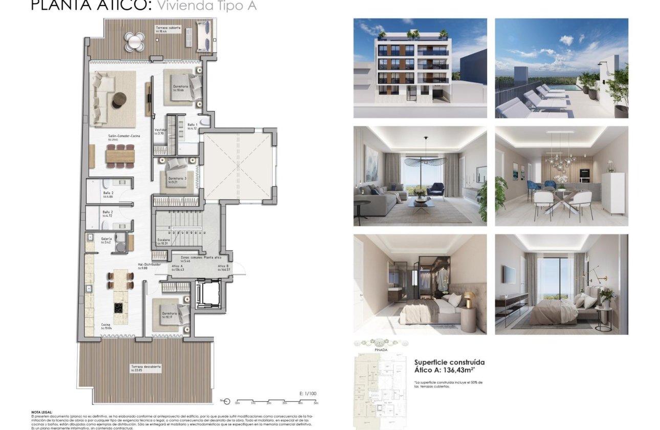 New Build - Penthouse -
Guardamar del Segura - Pueblo